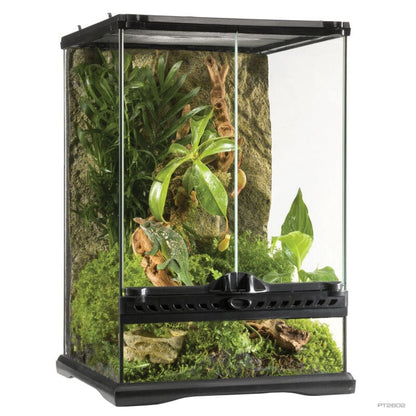 Terrario Glass ExoTerra Rettili Serpenti 30x30x45 Serpenti Habitat Pogona Turtle