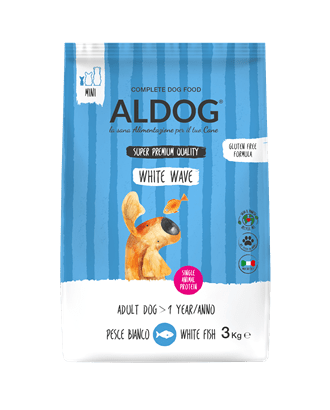 ALDOG WHITE WAVE MEDIUM/LARGE 12KG