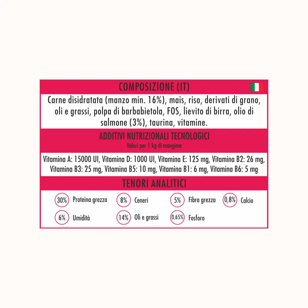 CROCCHETTE PER GATTI ALFA CATS MANZO 100% ITALIANO PER GATTI STERILIZZATI