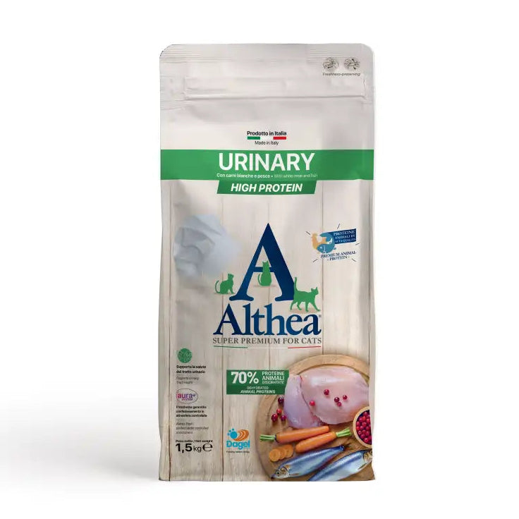 ALTHEA CAT URINARY - PESCE E CARNI BIANCHE - 1,5 KG