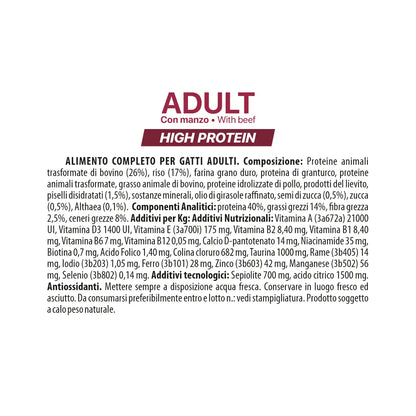 ALTHEA CAT ADULT - MANZO E RISO - 1,5 KG