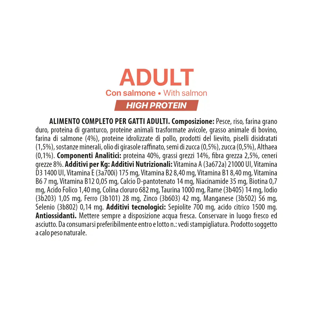 ALTHEA CAT ADULT - PESCE MISTO E SALMONE - 1,5 KG