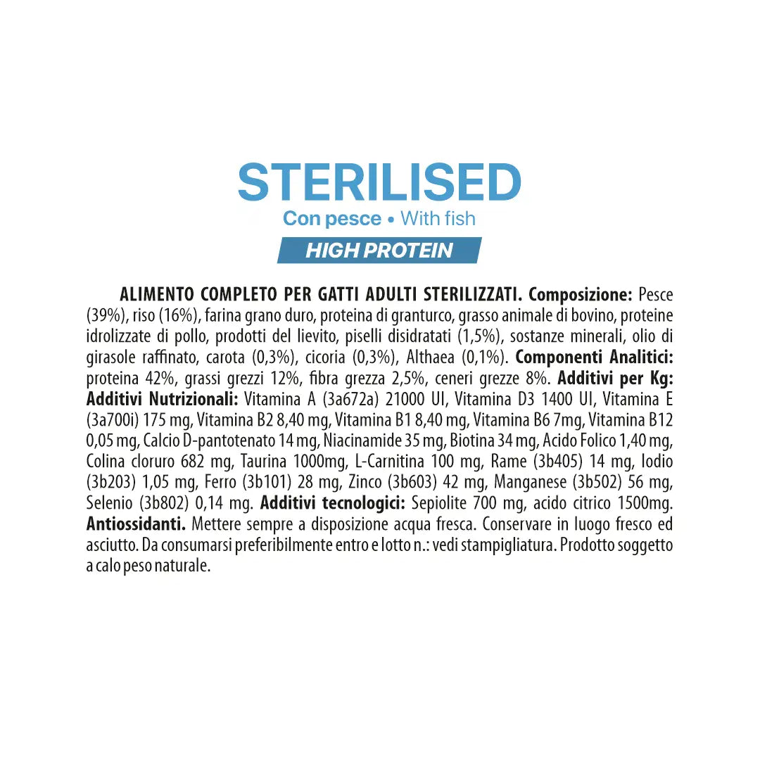 ALTHEA CAT STERILISED - PESCE - 1,5 KG