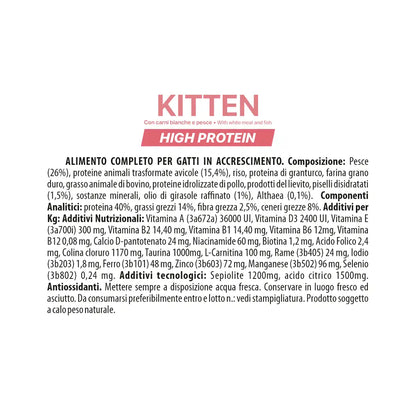 ALTHEA CAT KITTEN - PESCE E CARNI BIANCHE - 1,5 KG
