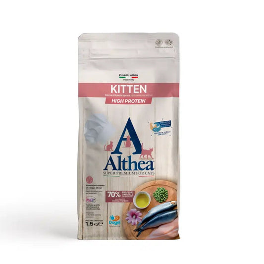 ALTHEA CAT KITTEN - PESCE E CARNI BIANCHE - 1,5 KG