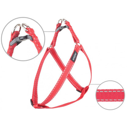 PETTORINA REGOLABILE RIFLETTENTE - ROSSO