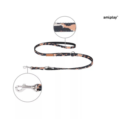 GUINZAGLIO REGOLABILE 6 IN 1 AMIPLAY SAFARI - S