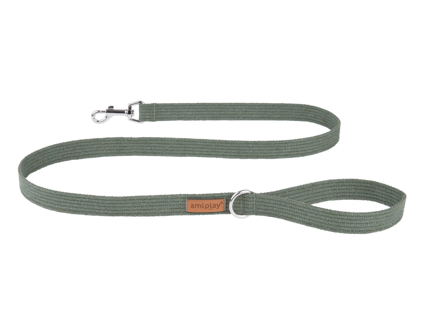 GUINZAGLIO IN COTONE - AMIPLAY KHAKI