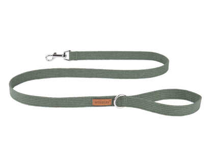 GUINZAGLIO IN COTONE - AMIPLAY KHAKI