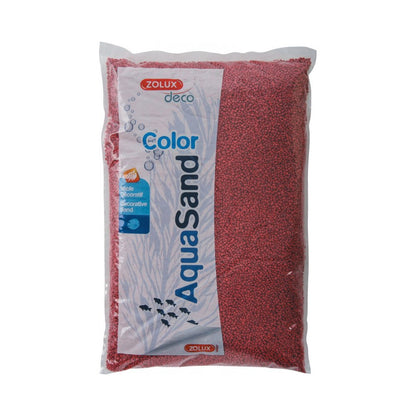 SABBIA DECORATIVA PER ACQUARI 100 % NATURALE - VARI COLORI E DIMENSIONI -