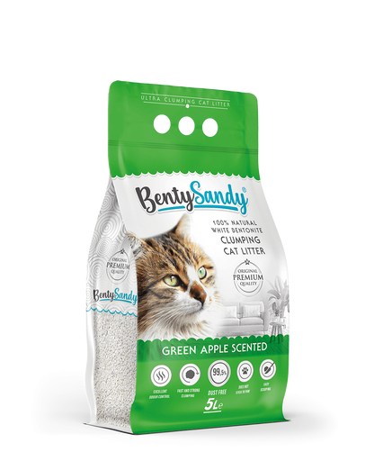 BENTY SANDY - LETTIERA SUPER PREMIUM AGGLOMERANTE BIANCA 5L