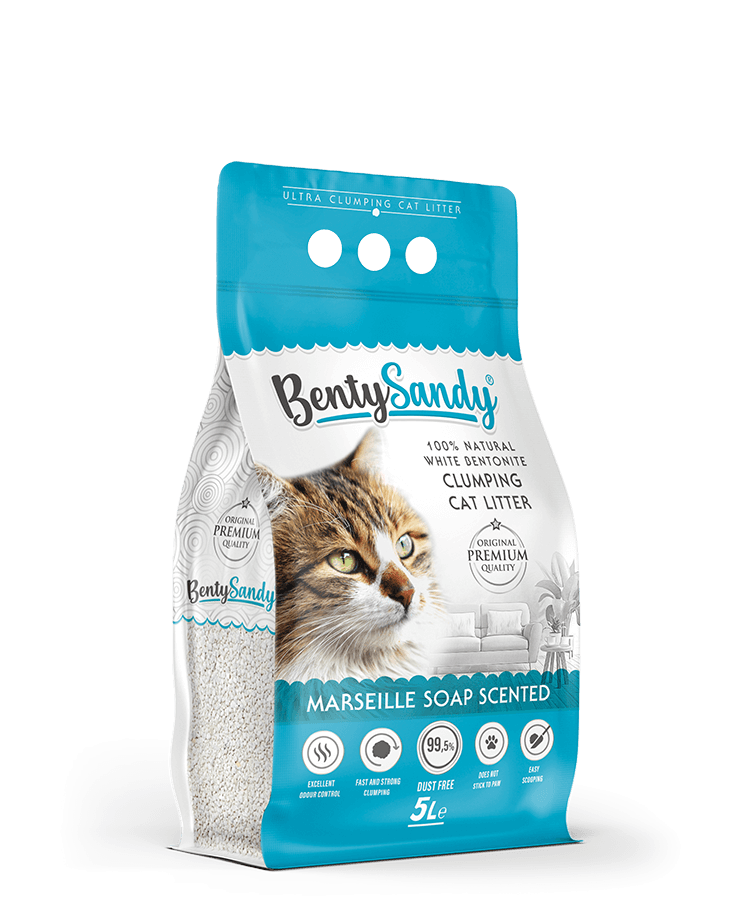 BENTY SANDY - LETTIERA SUPER PREMIUM AGGLOMERANTE BIANCA 5L