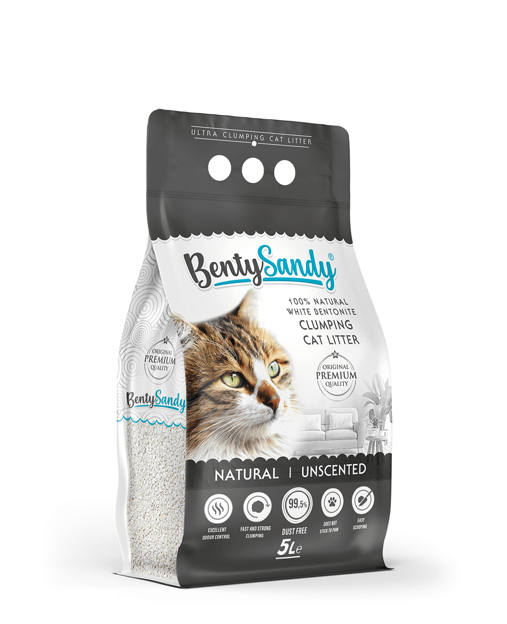 BENTY SANDY - LETTIERA SUPER PREMIUM AGGLOMERANTE BIANCA 5L