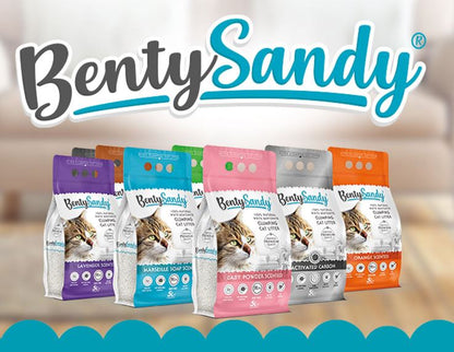 BENTY SANDY - LETTIERA SUPER PREMIUM AGGLOMERANTE BIANCA 5L