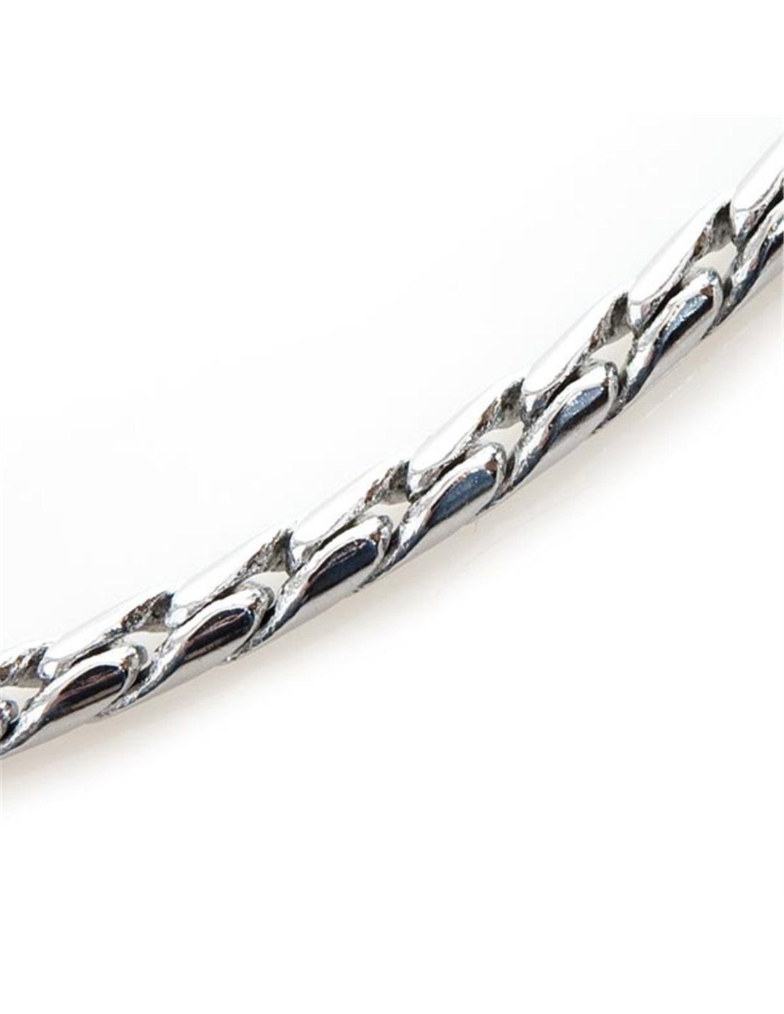 COLLARE STRANGOLO A MAGLIA TONDA IN OTTONE