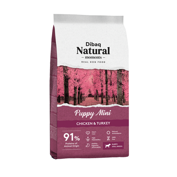 DIBAQ Natural Moments PUPPY MINI KG. 3