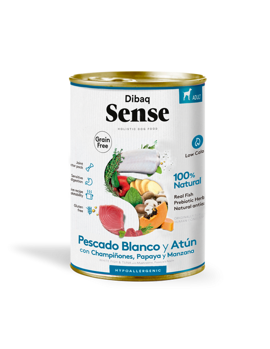 DIBAQ SENSE ADULT - COREGONE E TONNO - 380g
