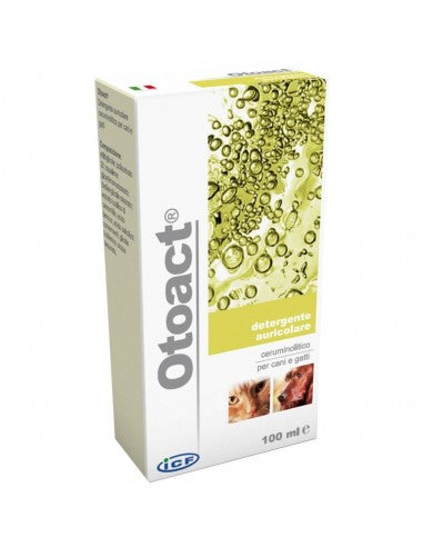 OCTOACT - DETERGENTE AURICOLARE - PER CANI E GATTI 100 ML