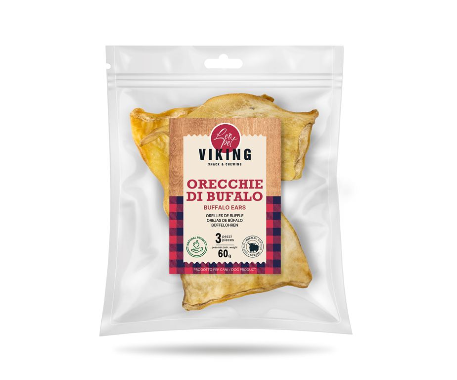ORECCHIE DI BUFALO - 3 PEZZI - 60g