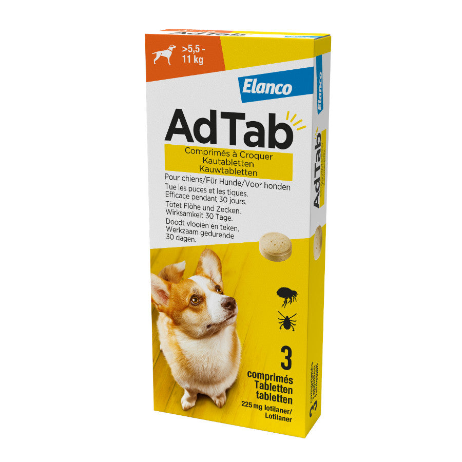 ADTAB COMPRESSE MASTICABILI PER CANI (UNA COMPRESSA)