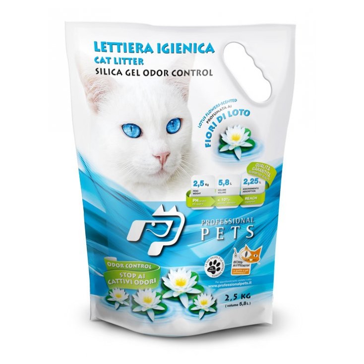 LETTIERA IGIENICA SILICA GEL ODOR CONTROL 2,5 KG