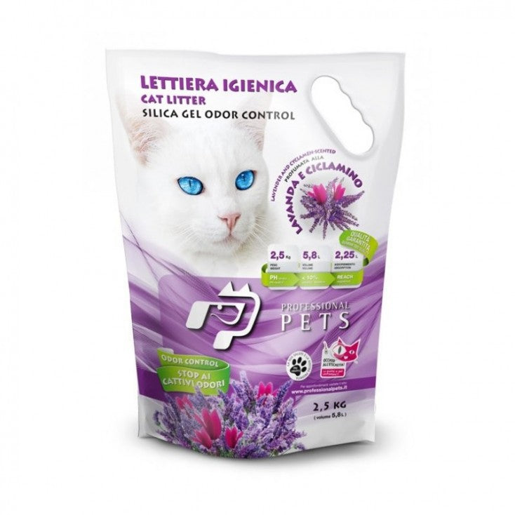 LETTIERA IGIENICA SILICA GEL ODOR CONTROL 2,5 KG
