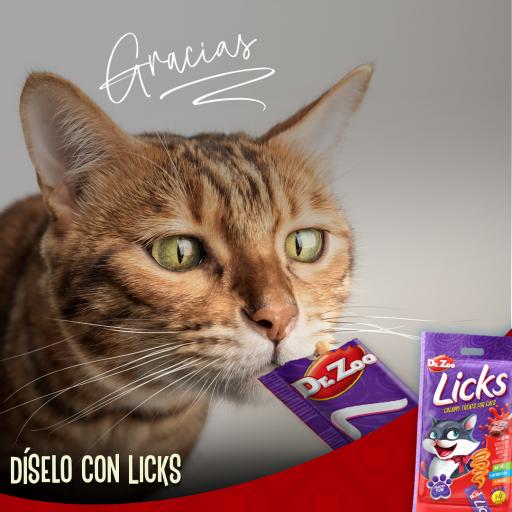 LICKS SNACK CREMOSO - BUSTINA CON 4 SNACK