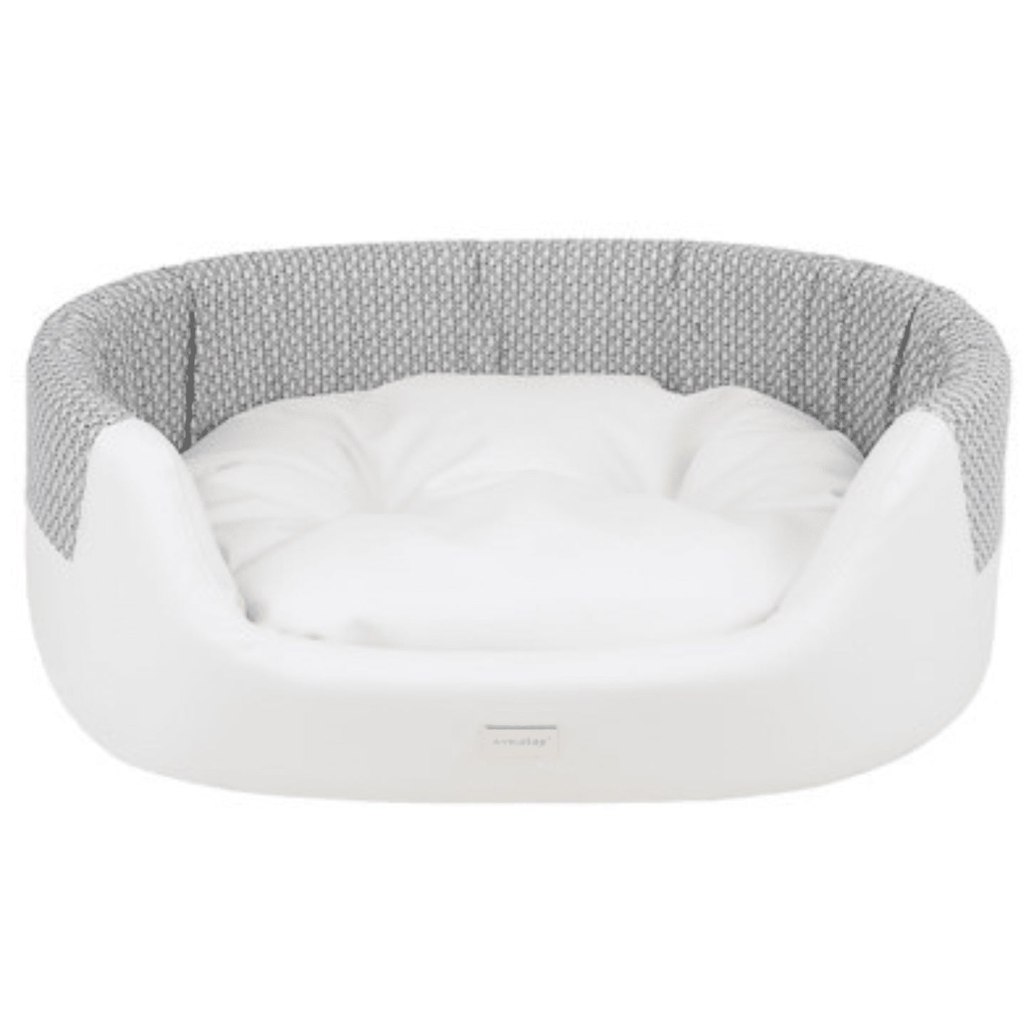 LETTO ELLISSE MORGAN AMIPLAY 2 IN 1 - BIANCO/BEIGE