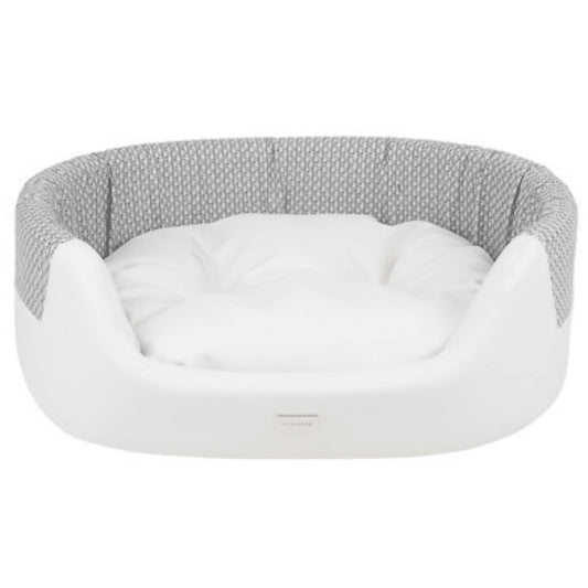 LETTO ELLISSE MORGAN AMIPLAY 2 IN 1 - BIANCO/BEIGE