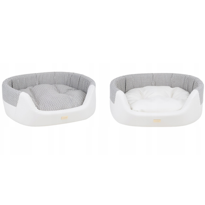 LETTO ELLISSE MORGAN AMIPLAY 2 IN 1 - BIANCO/BEIGE