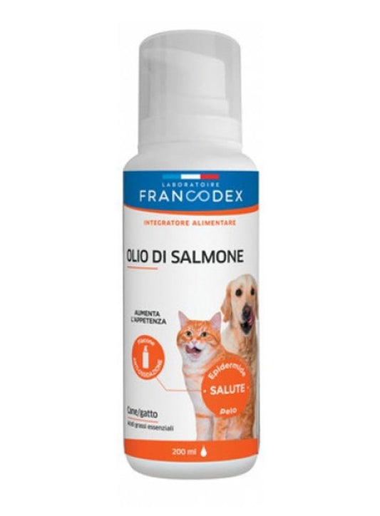 ZOLUX FLACONE OLIO DI SALMONE CANE GATTO 200ML