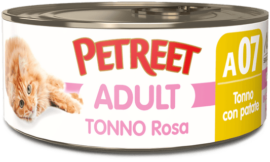 PETREET ADULT IN JELLY A07 - TONNO CON PATATE 70G