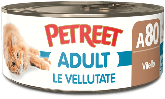 PETREET ADULT VELLUTATE A80 - VITELLO 70G