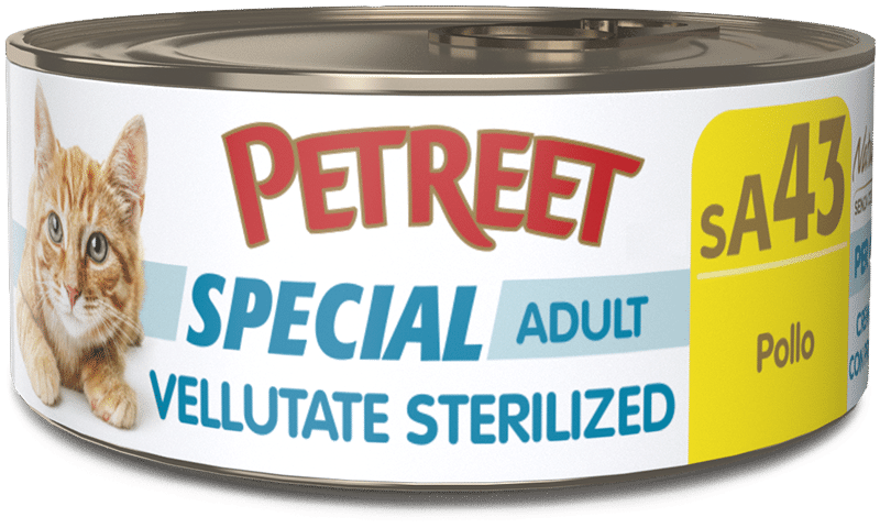 PETREET STERILIZED VELLUTATE sA43 - POLLO 70G