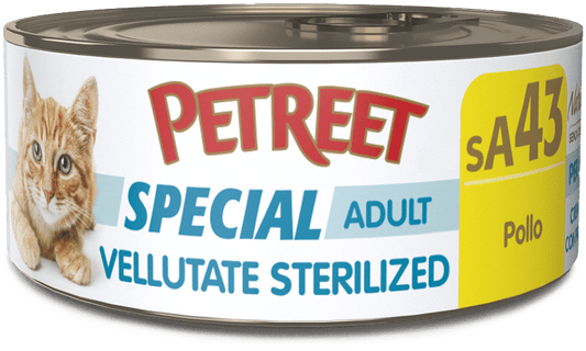 PETREET STERILIZED VELLUTATE sA43 - POLLO 70G