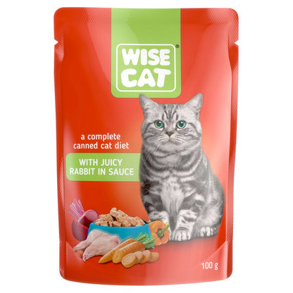 WISE CAT -  CIBO UMIDO PER GATTI 100 g