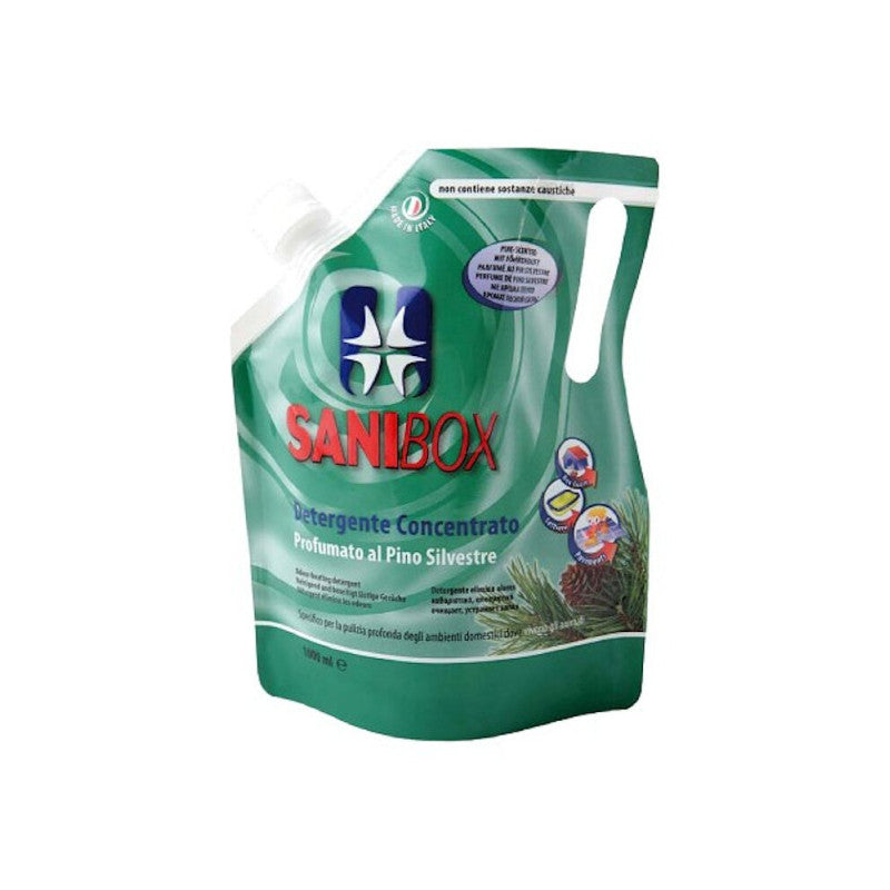 SANIBOX - DETERGENTE CONCENTRATO - PINO SILVESTRE