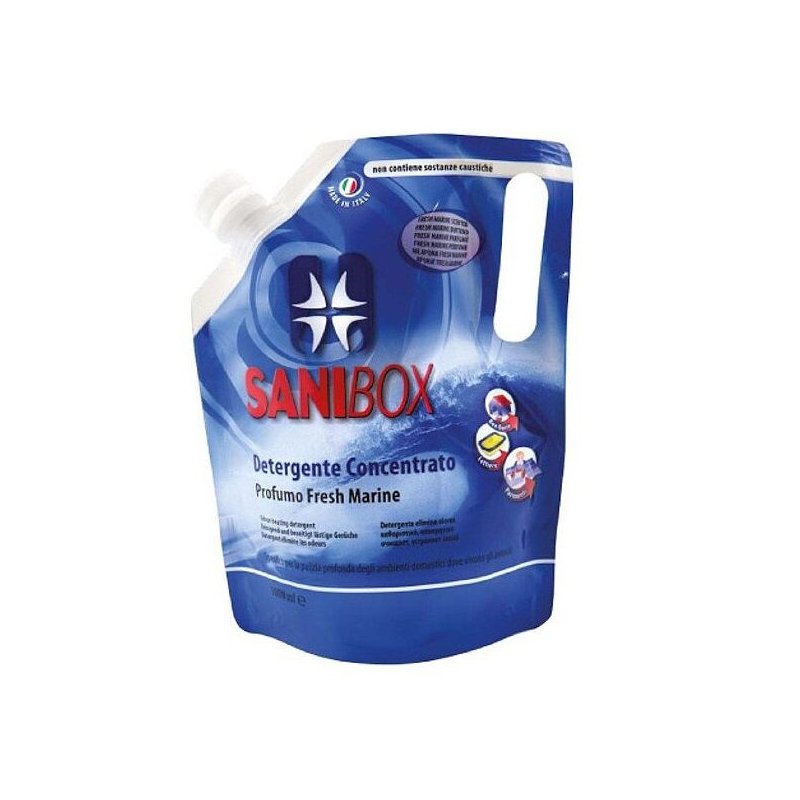 SANIBOX - DETERGENTE CONCENTRATO - FRESH MARINE