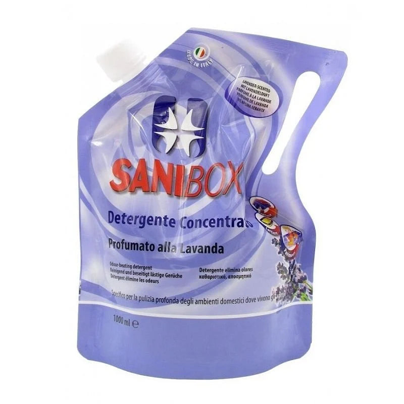 SANIBOX - DETERGENTE CONCENTRATO - LAVANDA