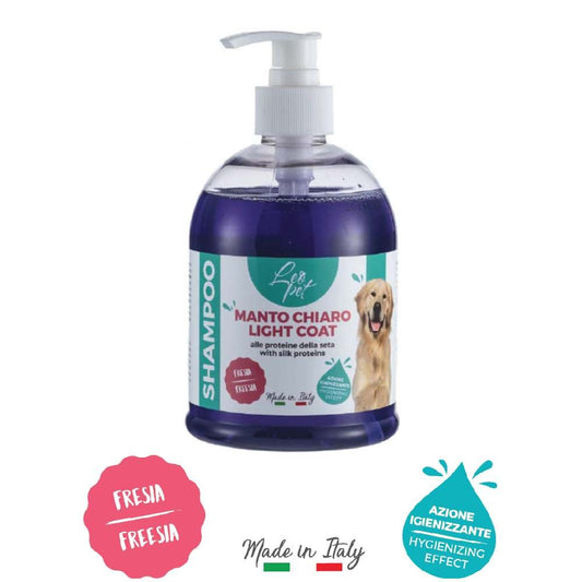 SHAMPOO PER MANTO CHIARO CON FRESIA 500 ML