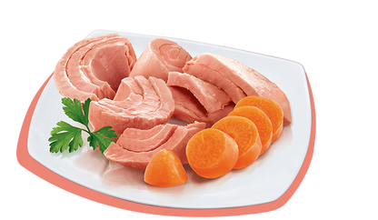 PETREET ADULT IN BRODO DI PESCE A56 - TONNO CON CAROTE 70G