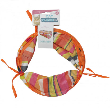 TUNNEL CON PALLA IN PELUCHE E CAMPANELLINO