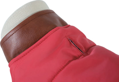 PIUMINO IMPERMEABILE "LONDON" - ROSSO