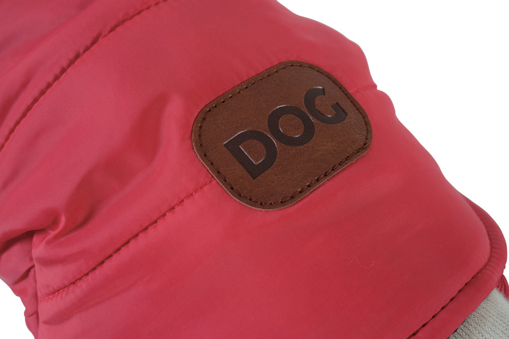 PIUMINO IMPERMEABILE "LONDON" - ROSSO