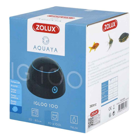 POMPA AD ARIA IGLOO 100 NERO
