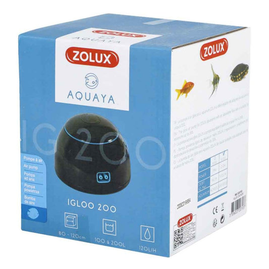 POMPA AD ARIA IGLOO 200 NERO