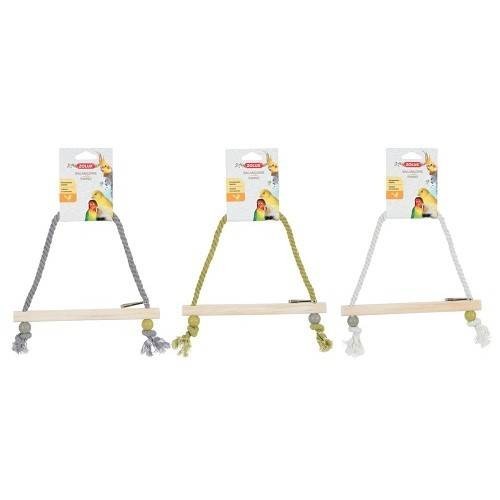 ALTALENA IN CORDA CON TRESPOLO IN LEGNO